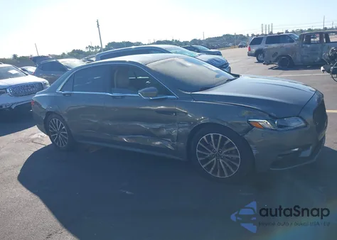 2017 Lincoln Continental Select из США, поврежденный, VIN 1LN6L9TP6H5620957